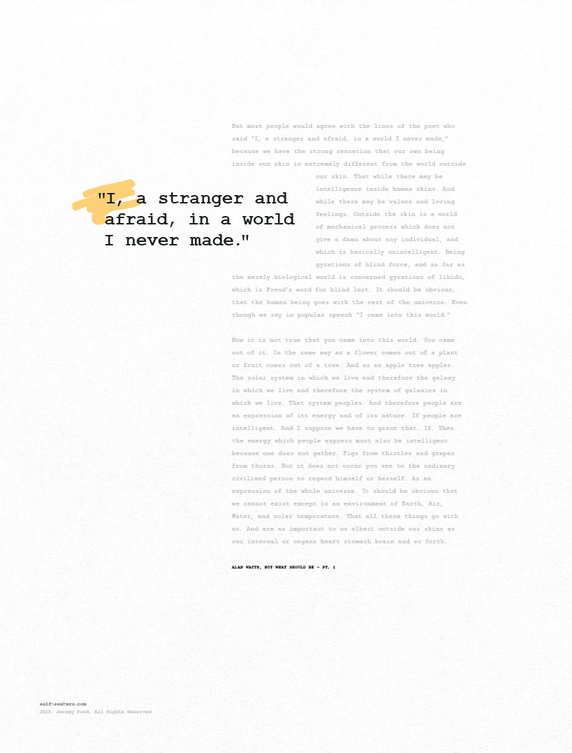 Jeremy Ford / Self Seekers lookbook